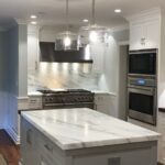 Mont Blanc Countertops & Full slab backsplash