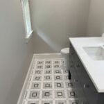 Calacatta Bluette Mosaic Floor tile