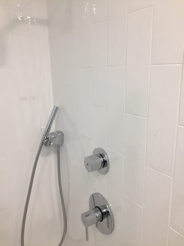 Handmade White Ceramic Shower Tile