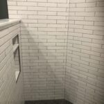 White Subway with grey grout