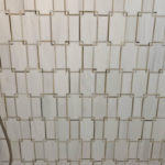 Geometric Mosaic in Calcatta Gold