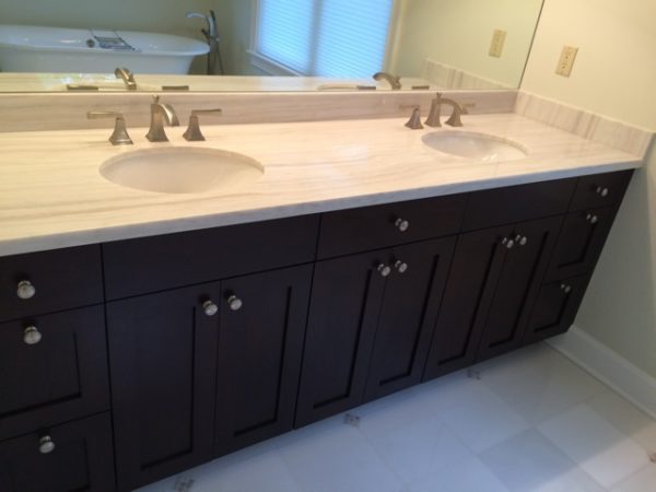 White Dolomite Vanity Top